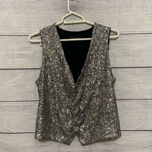 Zadig & Voltaire Deluxe Sequin VEST M